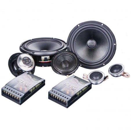 STEG ML653c SQ (Paire de 16.5 cm, 3 voies, 110 W RMS)