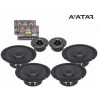 AVATAR SPL4x8-kit (4 x 20 cm de 150 WRMS + 2 Tweeters + Filtre passif)