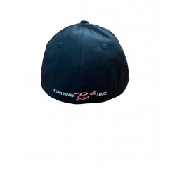 B2 Audio Casquette Flex Noir Broderie 3D