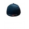 B2 Audio Casquette Flex Noir Broderie 3D