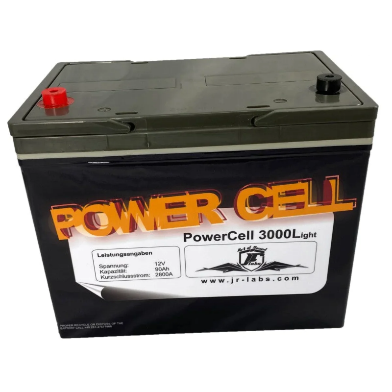 Power Cell 3000L (12v, 90Ah AGM, 2800A instantané)
