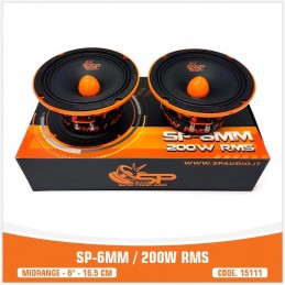 SPAudio SP-6MM (Paire de 16.5 cm, 200 WRMS, 98.1 dB)