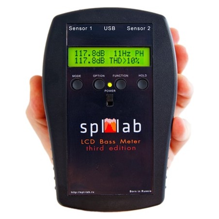 SPL Lab LCD BASS METER TE (Troisième édition, jusqu'à 2 sensor)