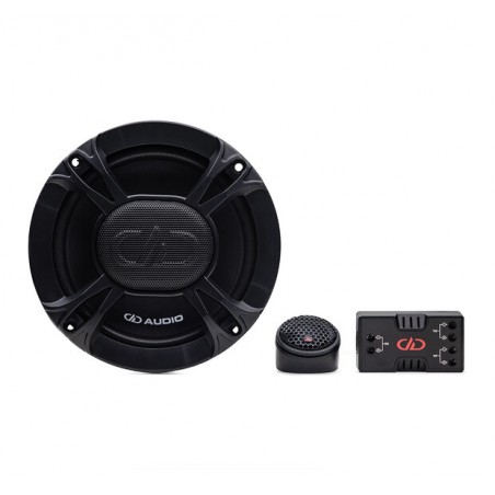 DD Audio E-C6.5b (Paire de 16.5 cm, 75-125 W RMS, 3 Ohm, 90 dB)