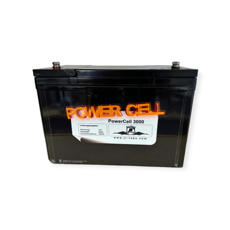 Power Cell 3000 (12v, 95Ah AGM, 3000A instantané)