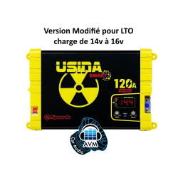 Usina 120A Smart 16v (Chargeur 120A, réglable de 14v à 16v)