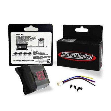 SounDigital Voltmètre VM-1 (12v, 24v, HV)