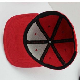 B2 Audio Casquette Rouge Broderie 3D