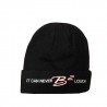 B2 Audio Bonnet Noir Broderie 3D