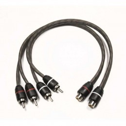 4 Connect 2 RCA Y 0.3 m DNR Stage 1 1F/2M (Double Blindage)