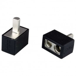 4 Connect 2 borniers de haut-parleur (1x6mm² + 2x10mm²)