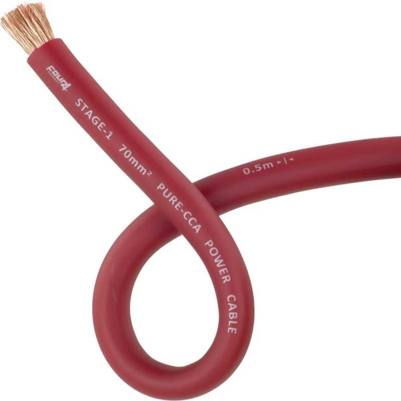 4 Connect 70 mm² rouge Ultra flexible