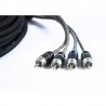 4 Connect Double RCA 5.5 m TNR Stage 2 (4 x 5.5 m Triple Blindage)