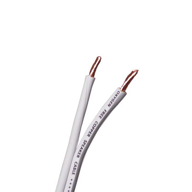 4 Connect 2 x 2.5 mm² Blanc OFC (100% cuivre)