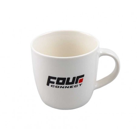 4 Connect Mug Blanc