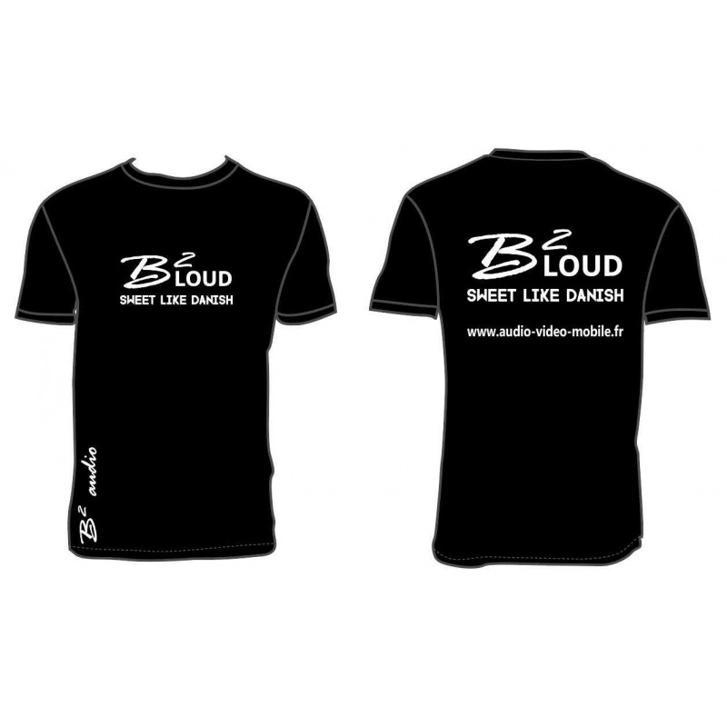 B2 Audio T-shirt Noir Homme