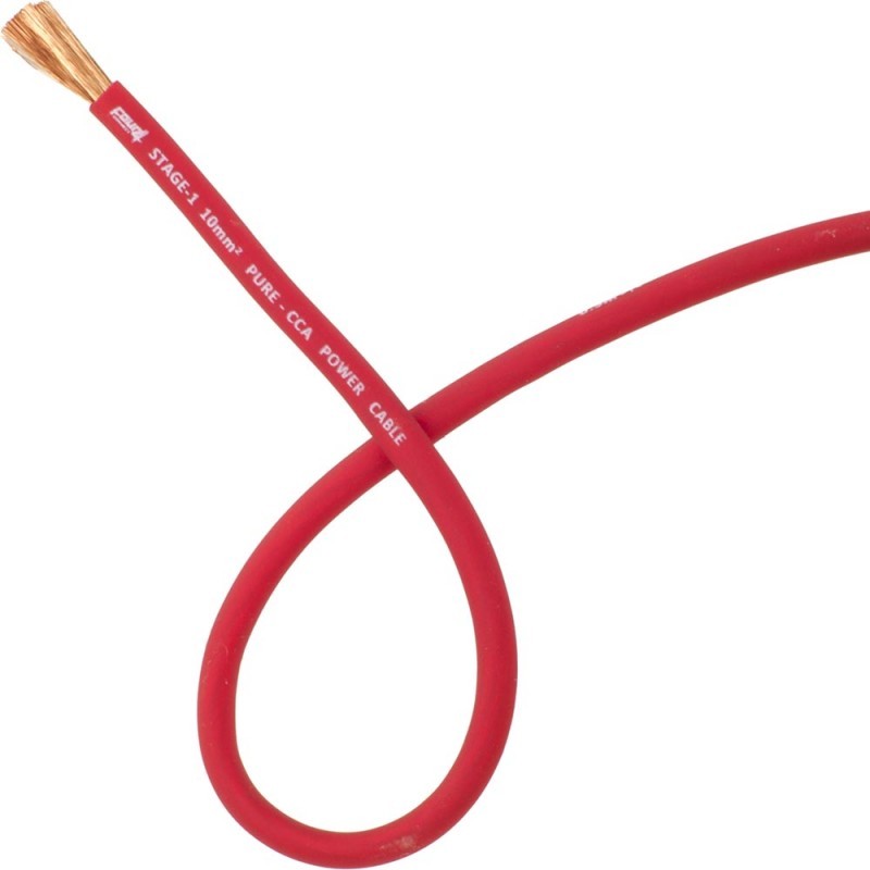 FOUR Connect 10 mm² rouge Ultra flexible CCA (Aluminium, 650 WRMS)