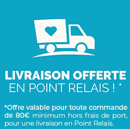 Livraison offerte en point relais